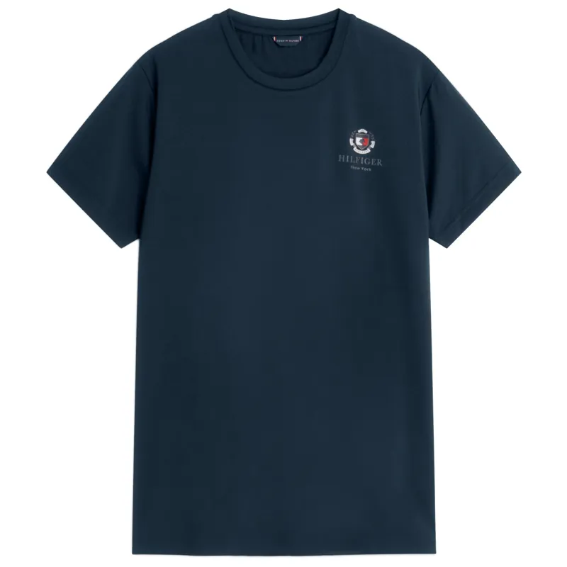 Tommy Hilfiger Men's Performance Crest Print T-Shirt - Desert Sky